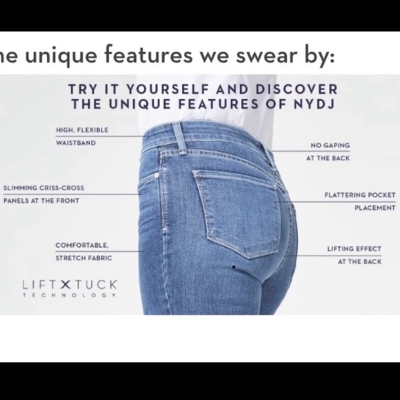 NYDJ Marilyn Straight Women’s Crop Jean Size 8 - Picture 6 of 8